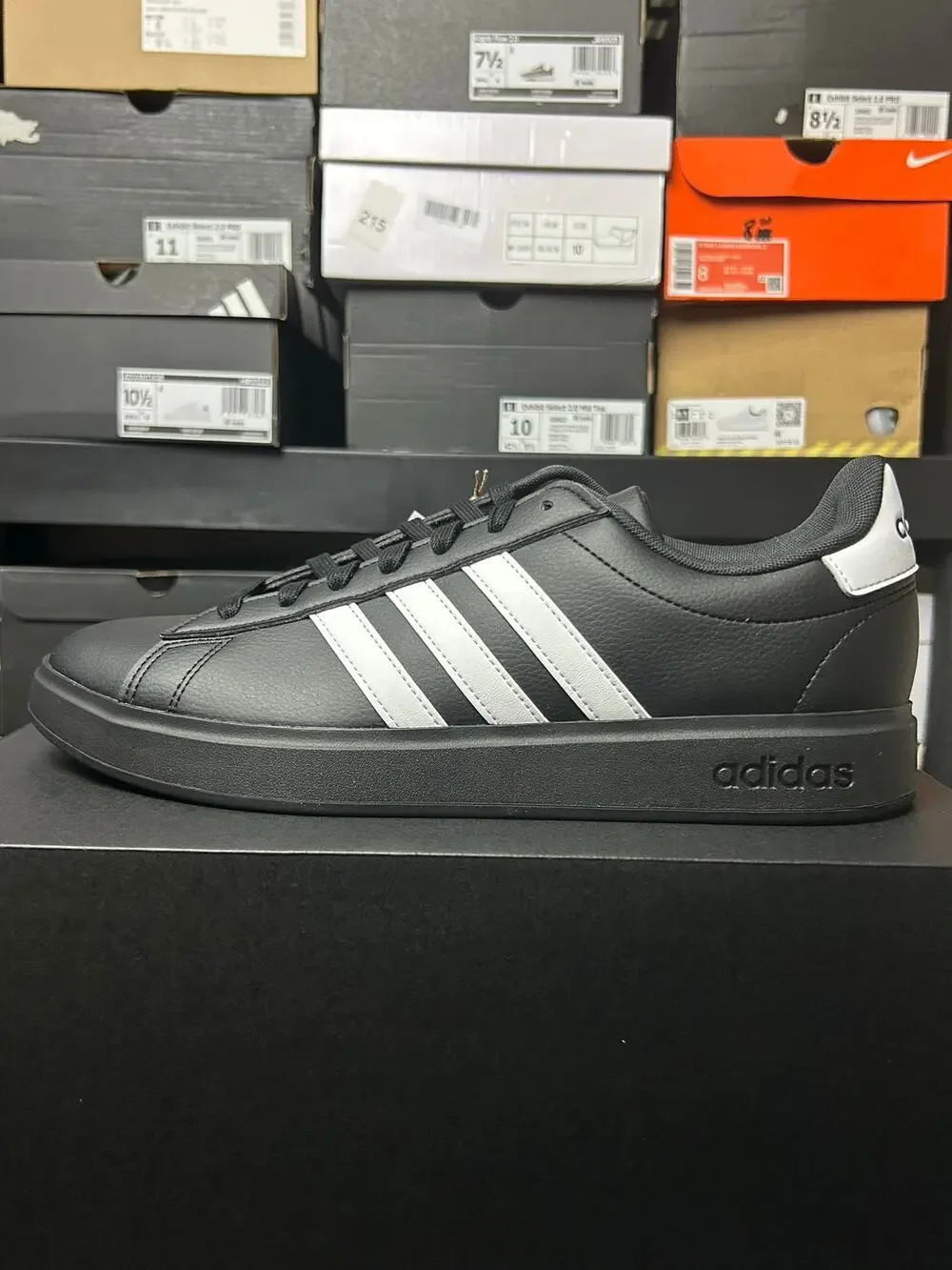 adidas Grand Court 2.0 Black White / $70 Retail! / Size 13 / Brand New!!
